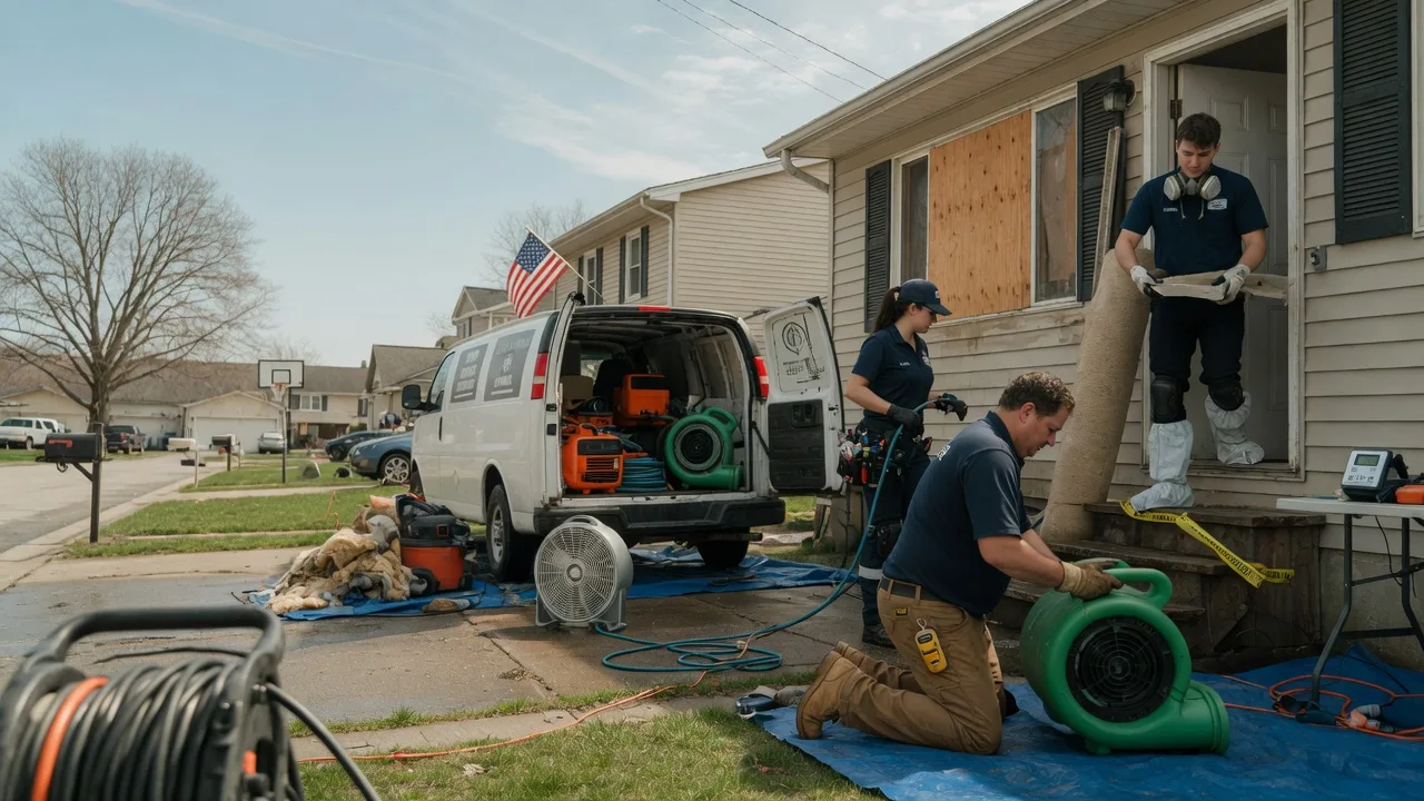 Water Damage Restoration in Chicago Heights, IL near me